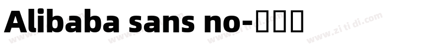 Alibaba sans no字体转换 Alibaba sans no字体转换